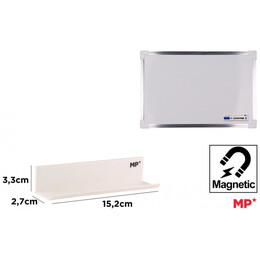 Θήκη μαρκαδόρων μαγνητική για ασπροπίνακα μαγνητικό 3,3χ2,7χ15,2εκ MP PA949B