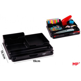 Οργανωτής γραφειου δίσκος συρταριου Μαύρος 15 χ 19 χ 4 εκ MP PA928N