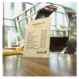 Σταντ Εντύπων Α5 "L" 1 σελίδας (Ακρυλικό) MP PA954-1520