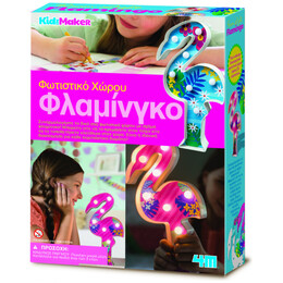 4M Toys - Κατασκευή Φωτιστικό Χώρου Φλαμίνγκο 4743 4M0523
