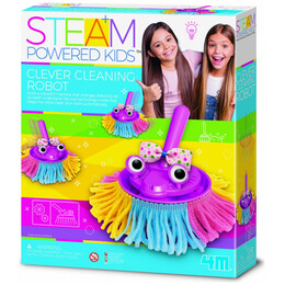 4M Toys - Κατασκευή Έξυπνο Ρομπότ Σκούπα 4908 4M0543
