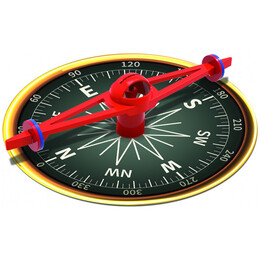 4M Toys - Κατασκευή Μαγνητική Πυξίδα Γίγας 3438 4M0559
