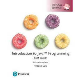 Introduction to Java Programming, Brief Version, Global Edition
