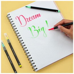 Μαρκαδόροι Legami Brush Markers 12τμχ BUMA0001