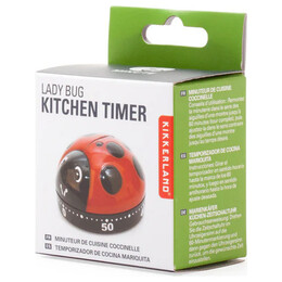 Kitchen Timer Kikkerland Ladybugs Red KT21-A