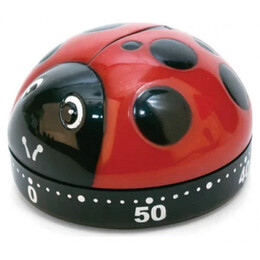 Kitchen Timer Kikkerland Ladybugs Red KT21-A