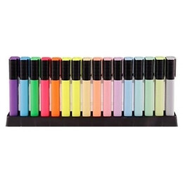 Μαρκαδόροι Υπογράμμισης Main Paper Deskset PASTEL&FLUOR 16 Χρωμάτων  LONG LIFE 600m PE534-11