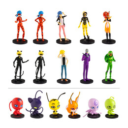 P.m.i. Miraculous Pencil Toppers - 2 Pack (S1) (Random) (Mlb2015)