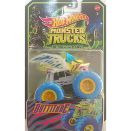 Mattel hot Wheels Monster Trucks: Glow in the Dark - Battitude (Hmh30)