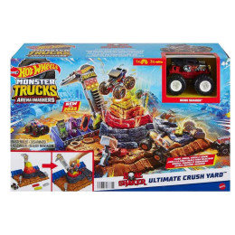 Mattel hot Wheels Monster Trucks:  Arena Smashers - Ultimate Crush Yard (Hnb96)