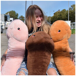 Μαξιλάρι Mikamax  Penis Pillow 100cm 04786 (Τυχαία Επιλογή χρώματος)