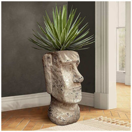 Γλάστρα Mikamax Moai Plant Pot 40cm 04983