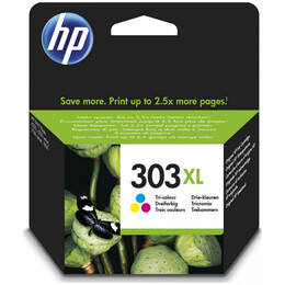 HP 303XL Μελάνι Εκτυπωτή InkJet Πολλαπλό (Color) (T6N03AE)