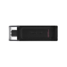 Kingston Technology Datatraveler 70 usb Flash Drive 128 gb usb Type-c 3.2 gen 1 (3.1 gen 1) Black