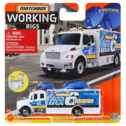 Mattel Matchbox Real Working Rigs - Freightliner m2 106 Satelite (Hfh29)