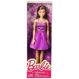 Mattel Barbie: Glitz Outfits - Brown Hair Doll With Purple Dress (Hjr93)