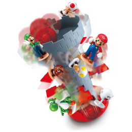 Επιτραπέζιο Παιχνίδι Epoch Toys Super Mario Blow Up! Shaky Tower - Πύργος Ισορροπίας Και Εκτόξευσης 7356