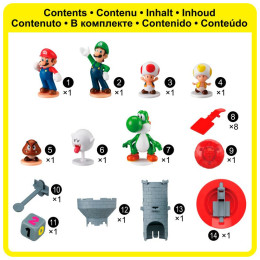 Επιτραπέζιο Παιχνίδι Epoch Toys Super Mario Blow Up! Shaky Tower - Πύργος Ισορροπίας Και Εκτόξευσης 7356