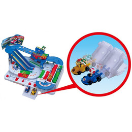 Επιτραπέζιο Παιχνίδι Epoch Toys Super Mario Mario Kart Racing - Αγωνιστικά Αυτοκινητάκια Καρτ 7417