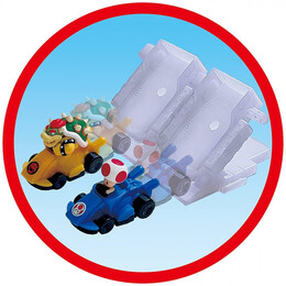 Επιτραπέζιο Παιχνίδι Epoch Toys Super Mario Mario Kart Racing - Αγωνιστικά Αυτοκινητάκια Καρτ 7417