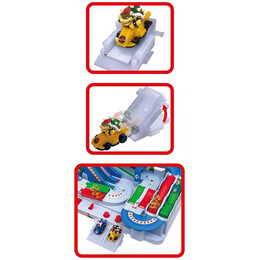 Επιτραπέζιο Παιχνίδι Epoch Toys Super Mario Mario Kart Racing - Αγωνιστικά Αυτοκινητάκια Καρτ 7417