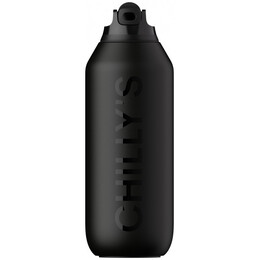 Ανοξείδωτο Μπουκάλι Chilly's Sports Bottle S2 Abyss Black 500ml 22603