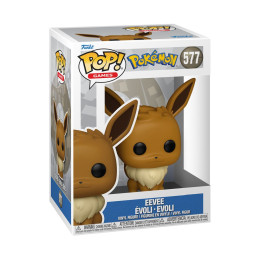 Funko Pop! Games: Pokemon - Eevee Evoli Evoli #577 Vinyl Figure