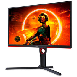 Aoc 25g3zm/bk Computer Monitor 62.2 cm (24.5") 1920 x 1080 Pixels Full hd Black, red