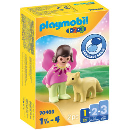 Playmobil® 1.2.3 - Fairy Friend With fox (70403)