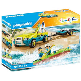 Playmobil® Family fun - Beach car With Canoe (70436)