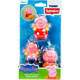 Tomy Toomies Peppa pig - Mummy Pig, Peppa  George Squirters (Mummy)