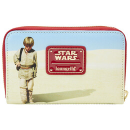 Loungefly Star Wars - Scenes Series Phantom Menace zip Around Wallet (Stwa0234)
