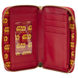 Loungefly Star Wars - Scenes Series Phantom Menace zip Around Wallet (Stwa0234)