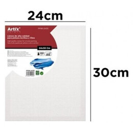 Καμβάς σε Τελάρο Artix 24x30cm 100% βαμβακερός 280gr/m² PP98-2430