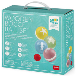 Ξύλινες Μπάλες Bocce Παραλίας Legami Wooden Bocce Ball Set BOC0001