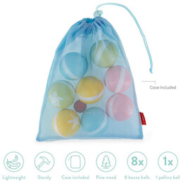 Ξύλινες Μπάλες Bocce Παραλίας Legami Wooden Bocce Ball Set BOC0001