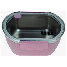 Φαγητοδοχείο Back Me Up Inox Ροζ 680ml 570-82267