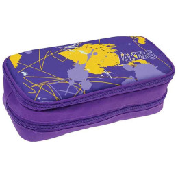 Κασετίνα Οβάλ Back Me Up NBA Los Angeles Lakers Retro 338-29141