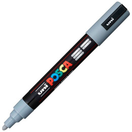 Μαρκαδόρος Uni Posca PC-5M Grey