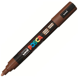 Μαρκαδόρος Uni Posca PC-5M Brown