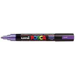 Μαρκαδόρος Uni Posca PC-5M Metallic Violet