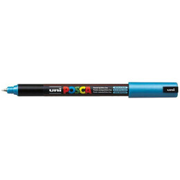 Μαρκαδόρος Uni Posca PC-1MR Metallic Blue