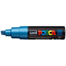 Μαρκαδόρος Uni Posca PC-8K Metallic Blue