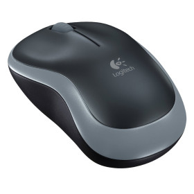 Logitech M185 Optical Mouse (Grey, Wireless) (Logm185blkgrey)