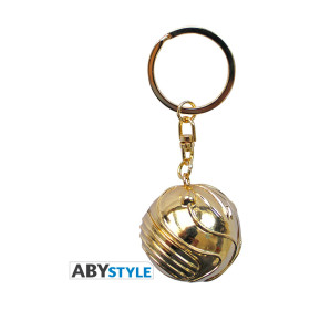 Abysse Harry Potter - Golden Snitch Metal 3d Keychain (Abykey191)