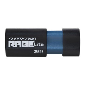 Patriot Supersonic Rage Lite 256 gb Black/blue usb-a 3.2 gen 1 (Pef256grlb32u) (Patrpef256grlb32u)