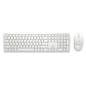 Dell Πληκτρολόγιο-Ποντίκι  pro  Km5221w  Ασύρματο  White  gr (580-Akhh) (Del580-Akhh)