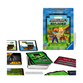 Ravensburger Επιτραπέζιο Παρέας : Minecraft Explores Card (21580)
