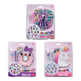 ΑS Diary Set Σε 3 Σχέδια Για 3+ Ετών