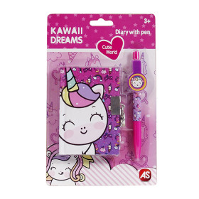 AS Ατζέντα Με Στυλό σε 2 σχέδια Για 3+ Χρονών